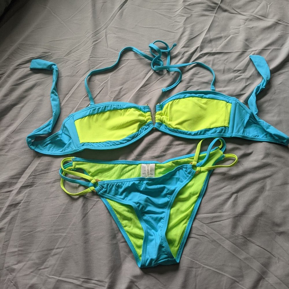 Rampage 2 piece Bandeau Bikini, Size L